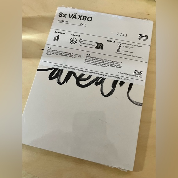 IKEA VAXBO VÄXBO Art Card Dressed In Flowers 8 Pack 5x7" 805.452.38 Decor Prints - Picture 2 of 4